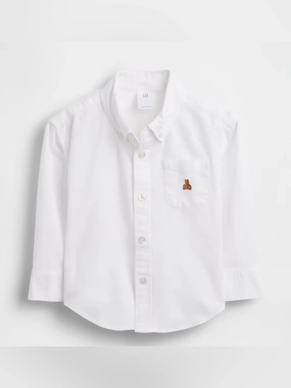 Gap White Oxford Toddler Shirt Size 4Y 🤍